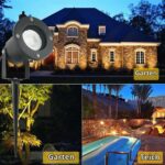 OMSEN LED Gartenstrahler 4er Set mit GU10 7W – Warmweiss Gartenleuchte IP67 Wasserdicht – Bild 9