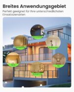 ALUSSO LED Einbaustrahler 7W 230V dimmbar – 3 Farbtemperaturen, IP44, 6er Set – Bild 9