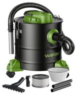 VANPORE Aschesauger 20L mit 1200W – Kaminsauger mit Doppelfilter & Gebläsefunktion