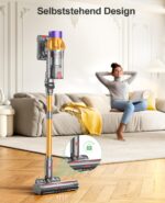 SunSare Akku-Staubsauger 650W/55kPa – 70 Min Laufzeit mit Aromafunktion & Wandhalterung – Bild 5