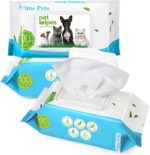 PrimePets Feuchttücher 3×100 Stück – Milde Reinigungstücher für Hunde & Katzen