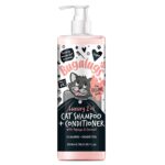 BUGALUGS 500 ml 2in1 Katzenshampoo + Conditioner – Papaya & Kokosnuss für glänzendes Fell