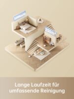 dreame D9 Max Saugroboter mit Wischfunktion – 4000Pa Saugkraft & LDS-Navigation – Bild 6
