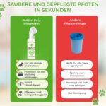 Golden Pets Pfotenreiniger 200 ml – Natürlicher Pfotenschaum für Hunde & Katzen – Bild 4