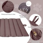 XIAPIA Wasserdichte Hundematte 110x68 cm – Faltbare Reisedecke mit Aufbewahrungstasche – Bild 3