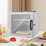 Zalydala Lebensmittel-Dehydrator 1000W – LED-Smart-Panel, 42,5L, Edelstahl – Bild 9