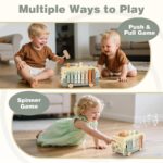 Vanplay 7 in 1 Montessori Holzspielzeug – Motoriktraining & musikalische Entwicklung ab 1 Jahr – Bild 5