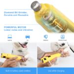 4UMOR Krallenschleifer für Hunde mit 6 Gängen & 2 LED-Leuchten – sichere Krallenpflege – Bild 5