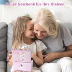 ProCase Schmuckschatulle mit Spieluhr Einhorn & konservierten Blumen – Musikdose für Mädchen – Bild 5