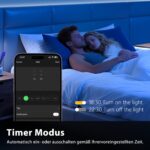 2er Set LED Deckenleuchte 24W Ø30cm mit RGB & CCT 3000-6500K – Smarte Steuerung für Schlafzimmer, Wohnzimmer & Küche – Bild 6