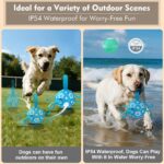Qraxond Interaktiver Hundeball mit Bewegungssensor – USB-aufladbar für kleine bis grosse Hunde – Bild 4