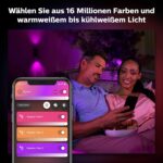 Philips Hue Appear Außen-Wandleuchte – Smart Home Gartenbeleuchtung mit 16 Mio. Farben – Bild 4