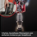 Einhell Akku-Stielstaubsauger TE-SV 18 Li-Solo – 18V Zyklonabscheider mit BOOST-Modus – Bild 7