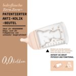 Suavinex Zero Zero Anti-Kolik Babyflasche 180 ml – Stillen-kompatibel für Neugeborene – Bild 5
