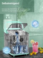 FOHERE Eiswürfelmaschine 14 kg – Kompakte Ice Maker mit 2 Grössen & Selbstreinigung – Bild 5
