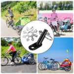 Fahrradanhänger-Kupplung 2er Set – Sichere Verbindung für Kinderanhänger & Hundeanhänger – Bild 7