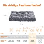 Amazon Basics Hundebett 102x69 cm für grosse Hunde – Maschinenwaschbar & strapazierfähig – Bild 5