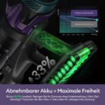 Ultenic Akku-Staubsauger 55000 Pa mit Anti-Tangle-Bürste – 80 Min Laufzeit für Tierhaare – Bild 3