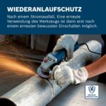 Bosch Professional GWS 7-125 Winkelschleifer 720 W – Kompakt & ergonomisch für präzise Trennarbeiten – Bild 6