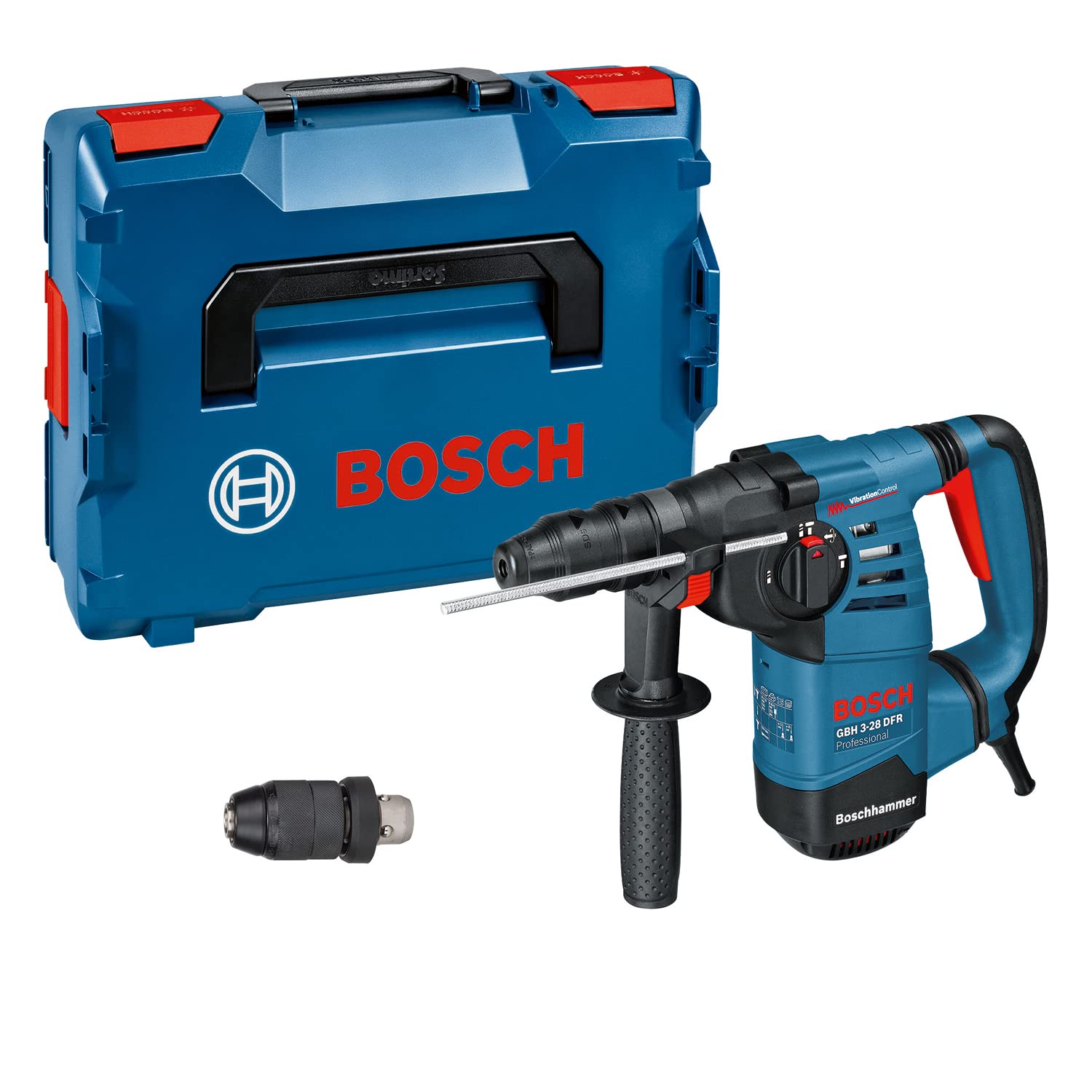 Bosch Professional GBH 3-28 DRE Bohrhammer – 800W SDS-plus für Beton & Mauerwerk