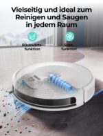 Vozascly E2 Staubsauger-Roboter mit Kartierung – 10000 Pa Saugkraft für Tierhaare – Bild 7