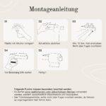 Toilettenpapierhalter Schwarz selbstklebend – Designfabrik Hamburg WC Halter ohne Bohren – Bild 7
