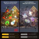 ALED LIGHT 15W Halloween & Weihnachts-Projektor IP67 wasserdicht – 96 Motive ohne Verblassen – Bild 4