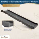 Hunderampe Auto Klappbar 174 cm – Rutschfeste Rampe bis 85 kg für grosse Hunde – Bild 8