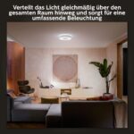 Philips Hue Infuse Deckenleuchte M – Smart Home Beleuchtung mit 16 Mio. Farben – Bild 6