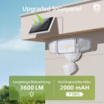 Philips 3600LM Solar-Flutlicht mit Bewegungsmelder & 5m Kabel – Intelligente Aussenbeleuchtung für Garten & Hof – Bild 7
