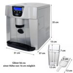 Syntrox Germany Flumbia Eiswürfelmaschine – 15 kg/Tag mit Glasdispenser & 3 Grössenoptionen – Bild 7