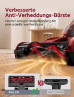 Vexilar C9 Stielstaubsauger mit Kabel – 70 kPa Saugkraft für Tierhaare & alle Bodenarten – Bild 5