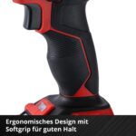 Einhell Akku-Schlagbohrschrauber TE-CD 18/40 Li-i – 40 Nm, 2 Akkus & 64-tlg. Zubehör – Bild 7