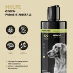 Peticare Anti-Parasiten Hundeshampoo – Juckreizlinderung mit PRS Langzeit-Wirkung – Bild 2
