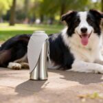 Youyijia 800ml Hunde Trinkflasche Edelstahl – Auslaufsicher mit Faltbarem Napf – Bild 6