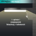 Oktaplex Ros LED Aussenlampe mit Bewegungsmelder IP65 – 1300 Lumen warmweiss – Bild 4