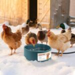 NAMSAN Beheizter Wassernapf 2.2L – Frostschutz Tränkebecken für Hunde & Katzen – Bild 2