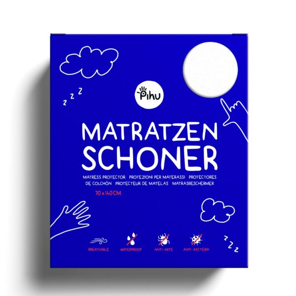 Pihu Matratzenschoner wasserdicht – Schutz für Baby-, Kinder- & Erwachsenenbetten