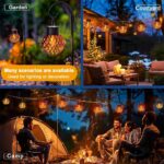 8er Set Solar-Hängeleuchten mit Clip – Automatische LED-Gartenlampen für Aussen – Bild 7