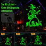 artcool 3D Dynamischer LED Projektor – 12 HD-Motive für Halloween & Weihnacht – Bild 4
