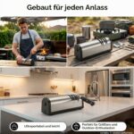 Flechazo Elektrischer Messerschärfer mit USB-C – Tragbar für Grobe & Feine Klingen – Bild 7