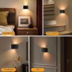 GuKKK 2er Set LED Wandleuchte mit Bewegungsmelder – Akku Wandlampe 3000K Warmweiß – Bild 7