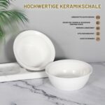 Lannvan Katzennapf 2er Set Erhöht – Ergonomische Futterstation mit Keramik & Bambus – Bild 7