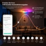 Yeelight Smart Deckenlampe 50cm – 4500 lm LED mit RGB-Backlight, Sprachsteuerung & App – Bild 5