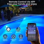 LyLmLe LED-Poolbeleuchtung 40W Doppel-Licht – APP-gesteuert mit Timer & 1600 Lumen – Bild 6