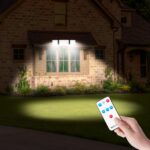 CISSIYOG Solar Wandleuchte mit Bewegungsmelder – 224 LEDs, 1600 Lumens, Fernbedienung & 4 Modi – Bild 7