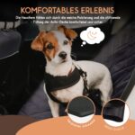 Recalma Hundedecke Auto Rückbank mit Seitenschutz – Wasserdichter Rücksitzschutz für PKW, SUV & LKW – Bild 2