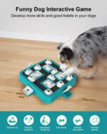 LACCEN Intelligenz-Hundespielzeug Level 3 – 3 in 1 IQ-Puzzle mit Treat Dispenser für alle Hunderassen – Bild 2