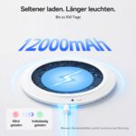 Homelist Akku-Deckenleuchte mit Bewegungsmelder & Fernbedienung – 12000mAh, 3 Lichtfarben, 2er Set – Bild 2
