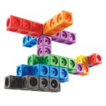 Learning Resources MathLink Steckwürfel 100er Set – Mathematik & Feinmotorik für Kinder ab 5 – Bild 5